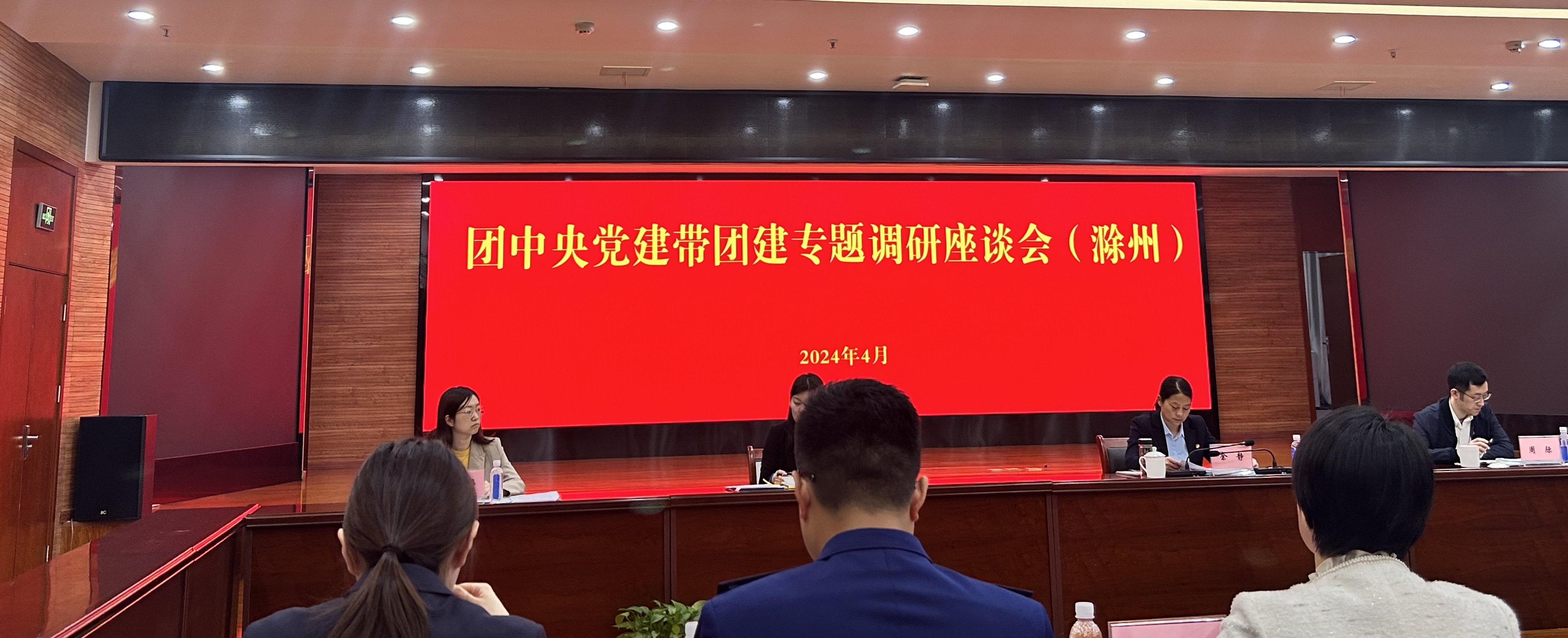 市文旅集团参加团中央党建带团建专题调研座谈会