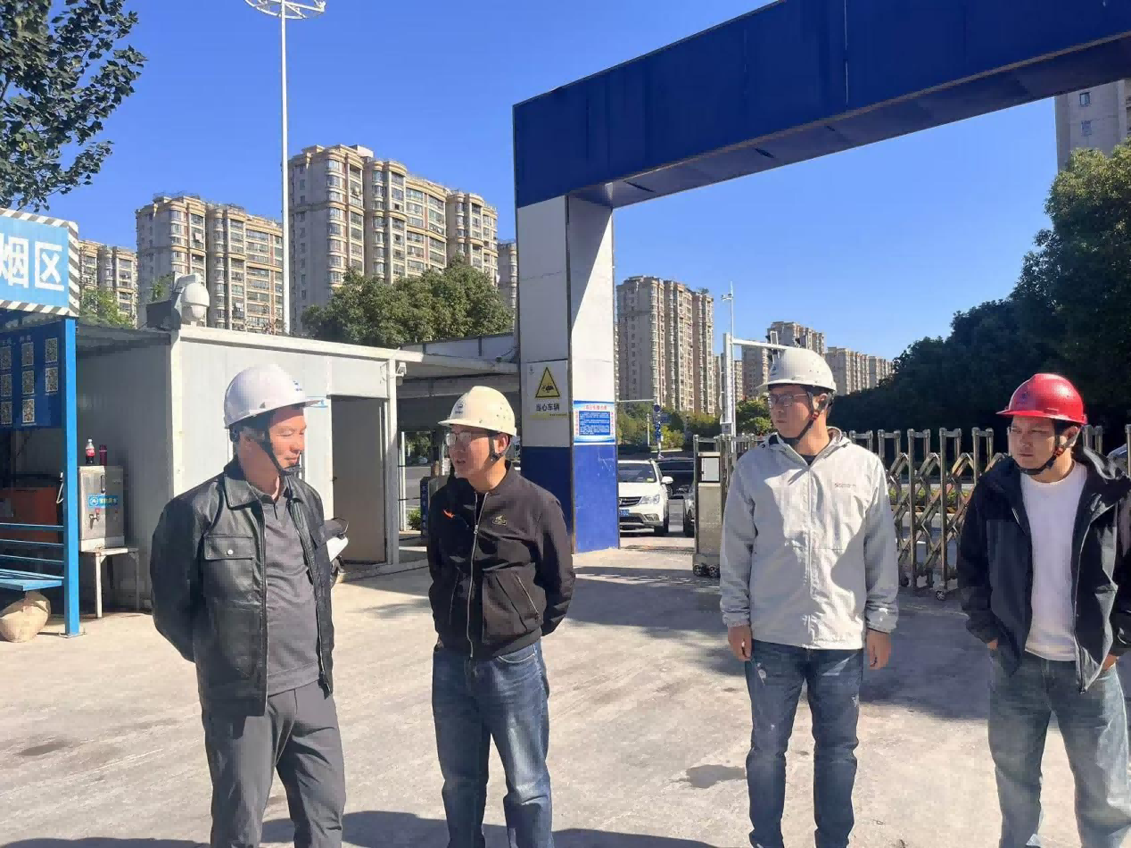 市文旅集团党委委员、副总经理涂正付赴金库项目督导检查