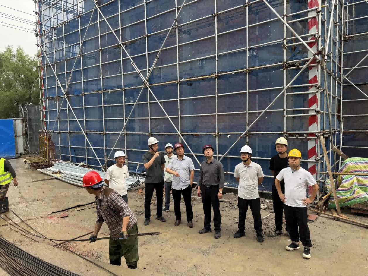 市文旅集团党委委员、副总经理李玉飞带队调度集团重点项目