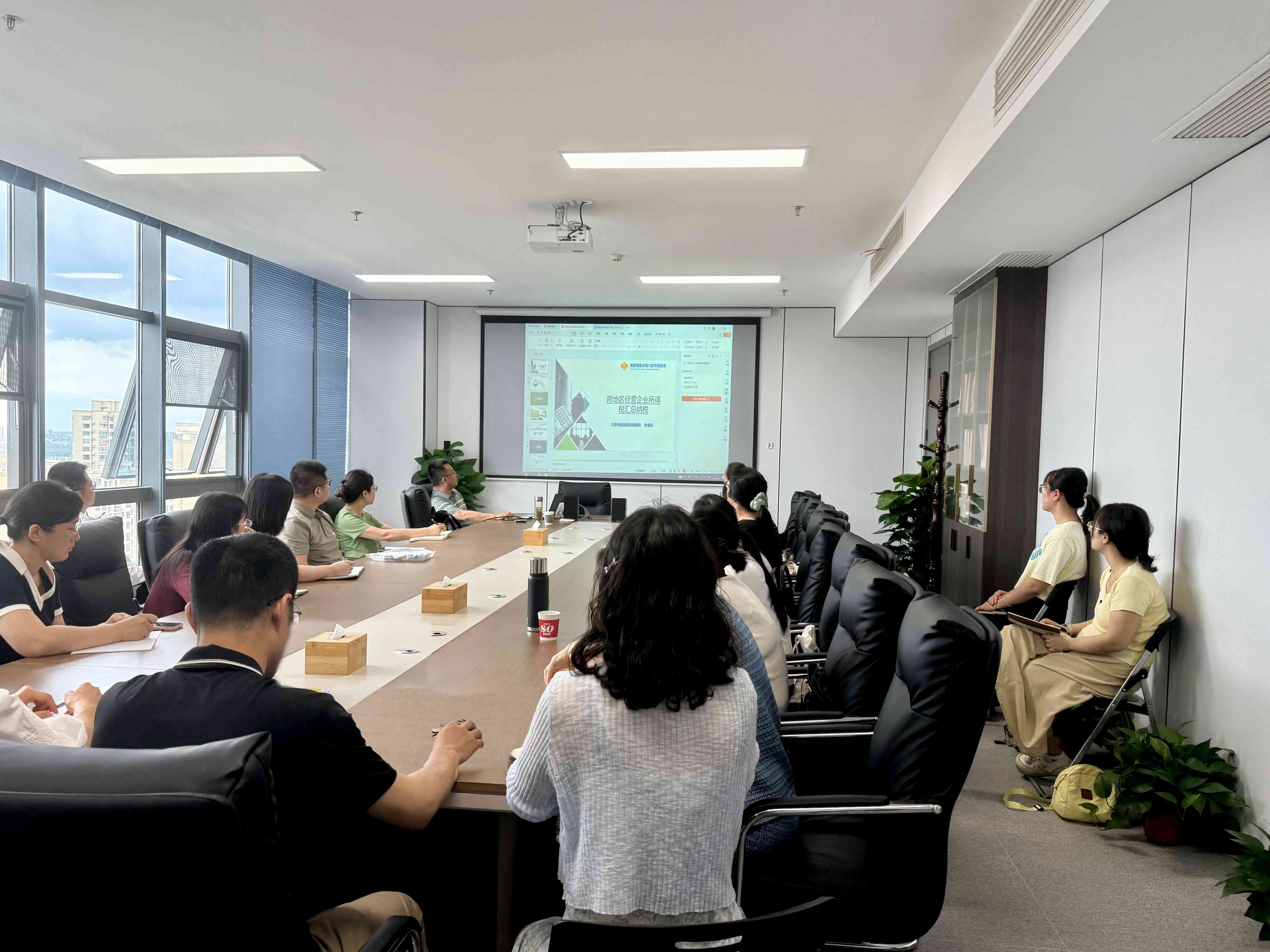 市文旅集团开展总分公司涉税业务专题培训 筑牢税务管理专业根基