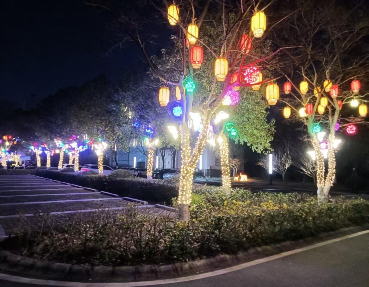 灯火璀璨迎新春——天下滁房灯光亮化再升级