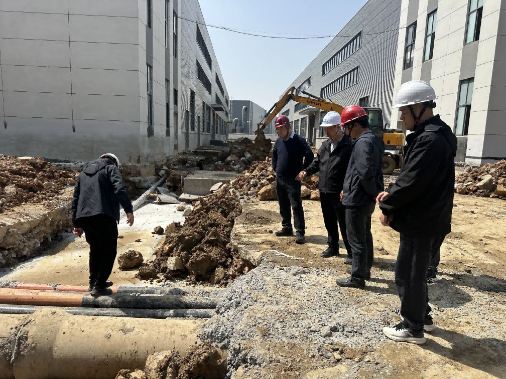 集团领导深入重点项目一线督导节假日安全生产与建设进度