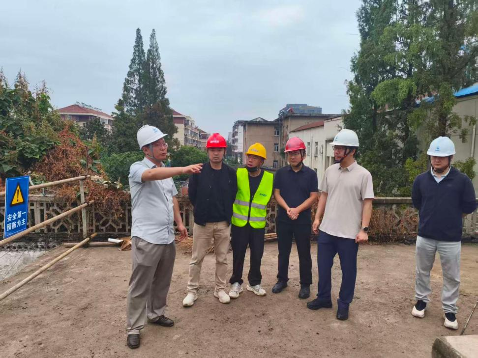 护航双节平安 筑牢安全屏障 市文旅集团开展节前在建项目安全专项检查